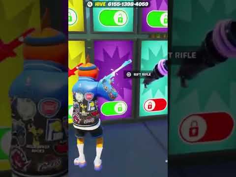 How to get the rift rifle in 1v1 with every gun #fortnite #1v1 #1v1 #secrets #gaming #hive #everygun