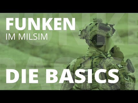 FUNKEN IM MILSIM - Die Basics [German] - Airsoft Funk Tutorial