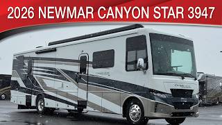 A preview image of the linked video showcasing 2026 Newmar Canyon Star 3947