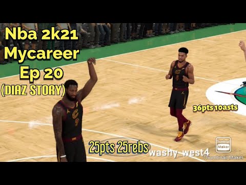 NBA 2k21 mycareer Ep 20 (Diaz Story)
