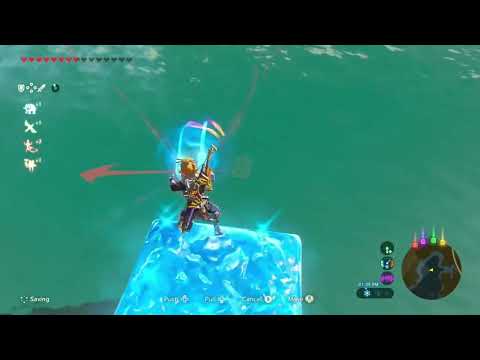 BotW - Obtaining the stuck underwater chest