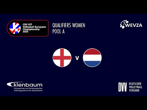 LIVE | England vs. The Netherlands | CEV U17 Volleyball European Championship 2023 Women