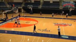 All Access Bucknell Basketball Practice