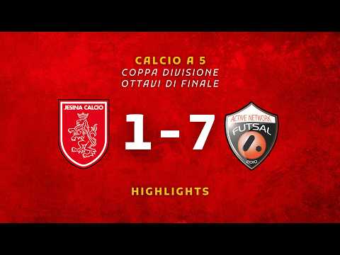 Calcio a 5 | Jesina (Serie A2) - Active Network (Serie A) 1-7 | Coppa Divisione | Ottavi di Finale