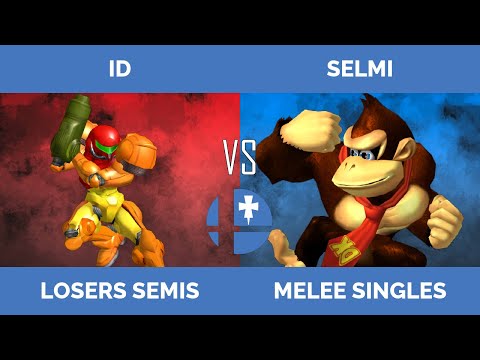 RogaSmash 193: SSBM Losers Semis - Id (Samus, Captain Falcon) vs Selmi (Donkey Kong)