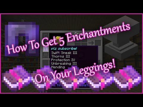 How to Get 5 Enchantments on Your Leggings | Minecraft 1.20+