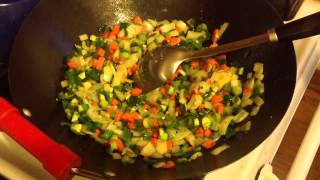 Asia meets Ghana fried rice