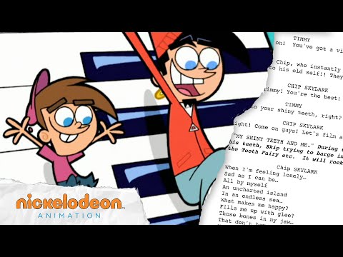 SCRIPTOONS 📝 "Shiny Teeth"  | The Fairly OddParents 🌟 | Nick Animation