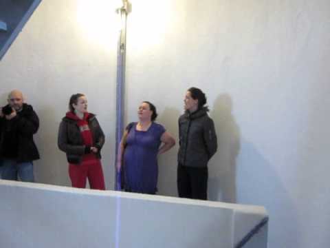 Stúkurnar í stóra vitanum á Breið