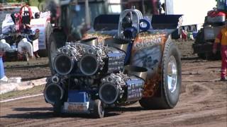 preview picture of video 'Great Eccleston Tractor Pulling 2012 DVD trailer - Euro Cup and BTPA tractor pulling'