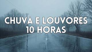 a sensação de descansar em Deus enquanto a chuva cai na estrada