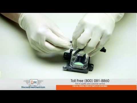 JVC TS-CL110UAA Projector Lamp Replacement Video Guide