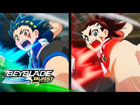 BEYBLADE BURST TURBO | Ep.1 Hora de Turbinar | Ep.2 Achilles versus Forneus