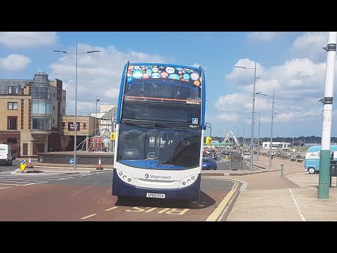 (TOP DECK RIDE) Stagecoach Sunderland SP60 DSV/19644-Dennis Trident 2/Alexander Enviro 400