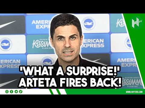 WHAT A SURPRISE! Arteta CLAPS BACK at Brighton manager | Brighton 0-1 Arsenal