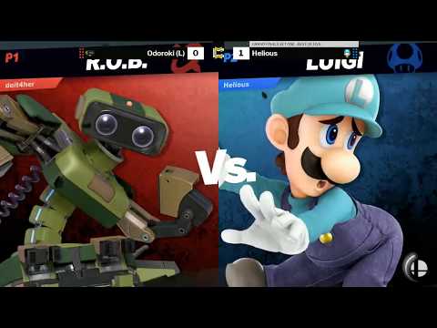 Campus Colosseum Season One Finals Open Bracket Grand Finals - Helious (Luigi) vs Odoroki (ROB)