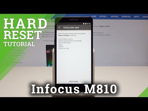 Factory Reset InFocus M810 - How to Wipe Data in InFocus