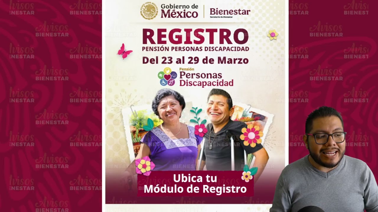 Ingresa aquí y ubica el  Módulo Bienestar más cercano para registrarte en la Pensión Discapacidad