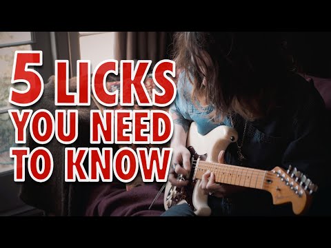 BREAK OUT OF THE BOX: 5 Awesome Licks that you NEED to know!