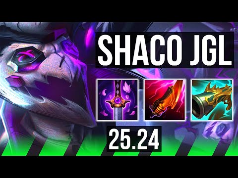 SHACO vs MASTER YI (JGL) | Good KDA: 18/1/6 | EUW Master | 25.24