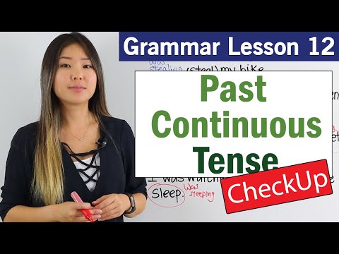 過去形連続時制の練習｜英文法基礎講座 (Practice Past Continuous Tense | Basic English Grammar Course)