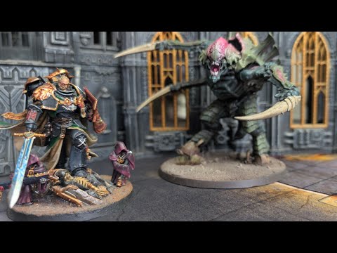 Tyranids VS Dark Angels Warhammer 40k Battle Report 10th  Edition