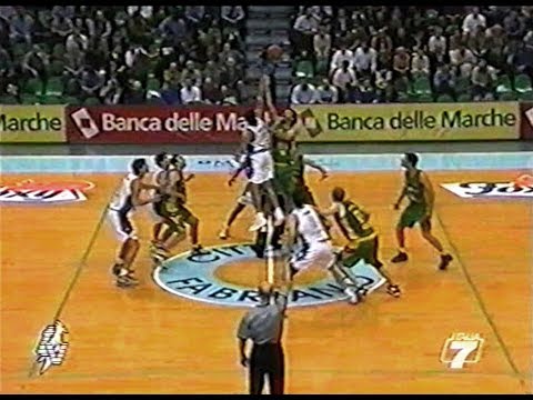 A2 Play off 2000/'01 B. Marche Fabriano Basket - Sicc Jesi 83-71