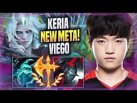 KERIA TRIES NEW META VIEGO SUPPORT! - T1 Keria Plays Viego SUPPORT vs Tahm Kench! | Season 2022