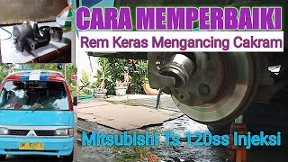 Download lagu Cara Memperbaiki Rem Keras Mengancing Cakram Mitsubishi Ts 120ss Injeksi mp3