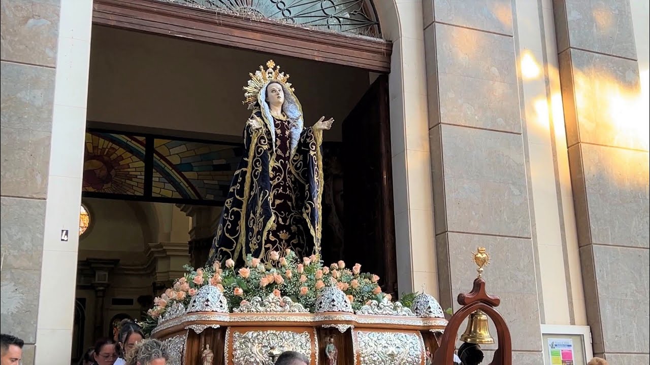 Fervor a la Patrona de Águilas en este 15 de septiembre, Día de Ntra. Sra. Virgen de los Dolores