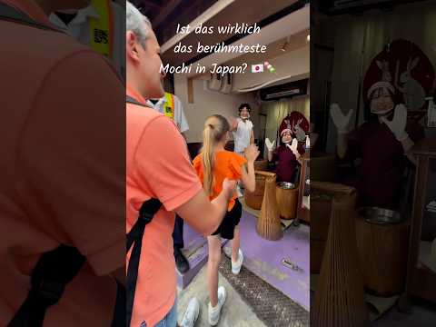 Wir mussten dieses virale Mochi einfach probieren! 🇯🇵 #japan #mochi #kyoto