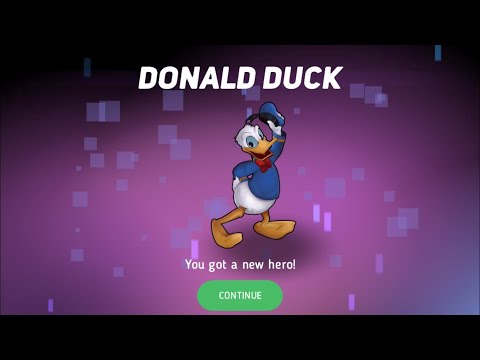 Disney Heroes: Battle Mode - Unlocking Donald Duck
