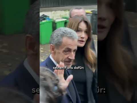 SARKOZY IM GEFÄNGNIS: Ex-Präsident verurteilt – Das ist seine Mini-Zelle! #shorts