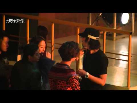 [FANCAM] 121231 Krystal,Amber & Taemin @ MBC Gayo Daejun Backstage