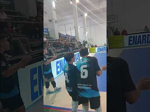 club ciudad de bs as  vs munic. de pila.  Copa argentina sub 14 #volleyball @ClubCiudadVoley