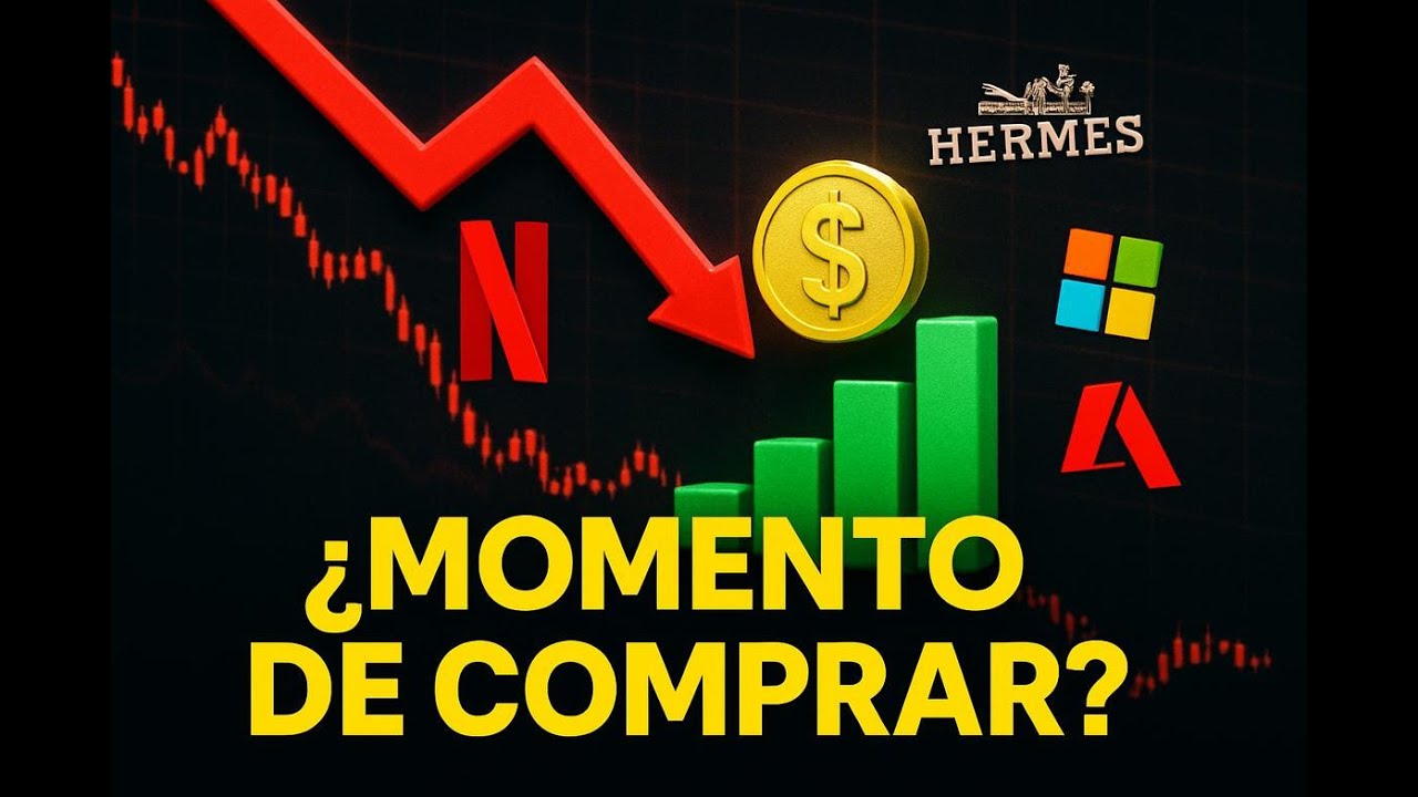 No ignores este desplome: 5 acciones de lujo y tecnología en rebajas