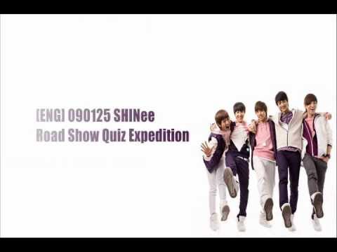 [ENG] 090125 SHINee R0ad Sh0w! Qu|z Expediti0n CUTS
