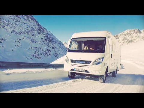 Mercedes 4х4 для зимы. Единственный интеграл с полным приводом. Автодом Hymer ML-I 580