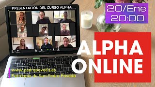 20/ENE: Presentación del Curso Alpha 2023