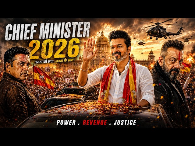 CHIEF MINISTER 2026 Full Movie Hindi Dubbed 2026 | Thalapathy Vijay | Sanjay Dutt | New South Movie SDDEFAULT Thumbnail