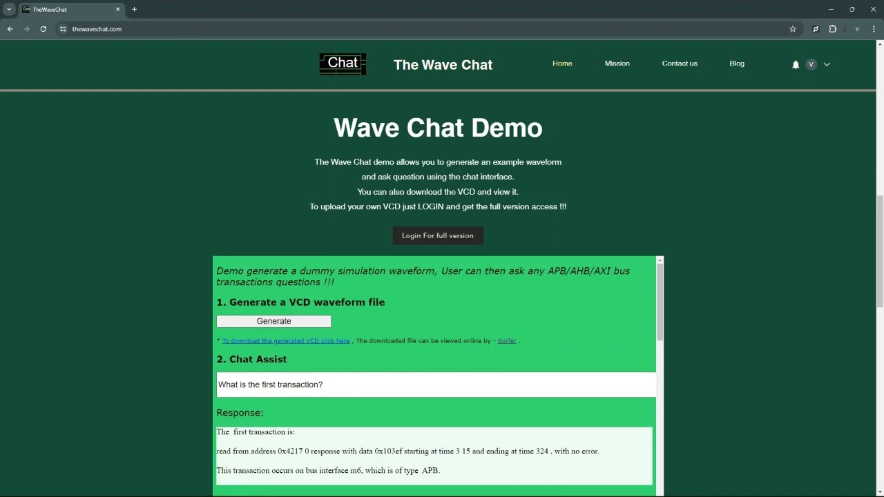 Wavechat tutorial