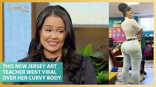 This New Jersey Art Teacher Went Viral Over Her Curvy Body Mp4 3GP & Mp3