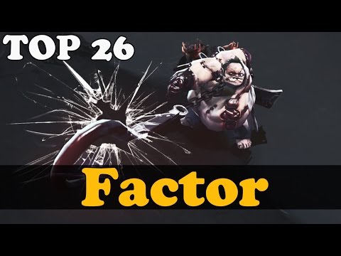 Dota 2 - Factor Top 26 Pudge in Dotabuff vol 9 - Ranked Match Gameplay