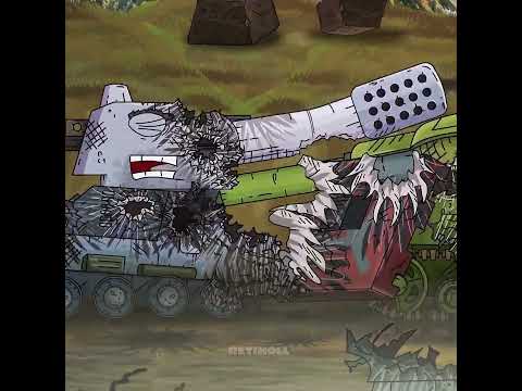 Grozny and SMK vs PZ-44🥶🔥 #edit #gerand #automobile #мультикитанки #геранд #history #battle #vs