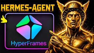 Hermes Agent + Hyperframes is INSANE!