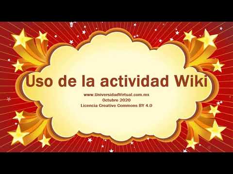 Construyendo conocimiento: Actividad Wiki en Moodle 3