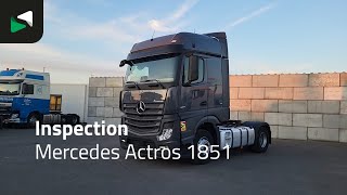 Cap tractor Mercedes-Benz Actros 1851 4X2 BigSpace 2x Tanks de vânzare - Imagine 2 | Autoline MD Cap tractor Mercedes-Benz Actros 1851 4X2 BigSpace 2x Tanks | Imagine 2 - Autoline
