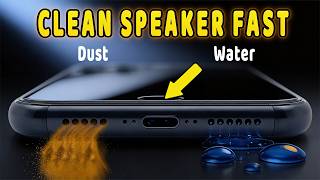 Speaker cleaner sound fast water cleaner 100% fix