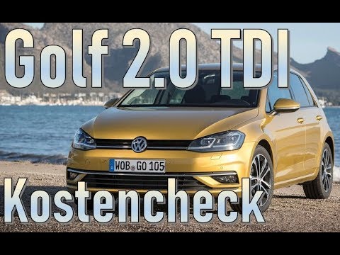VW Golf 7 2.0 TDI (2018) Unterhaltskosten