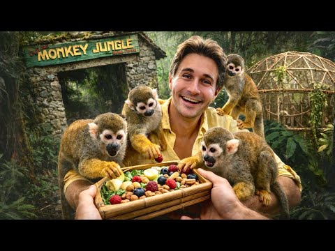 I Found a Hidden MONKEY JUNGLE in the Middle of Florida!!